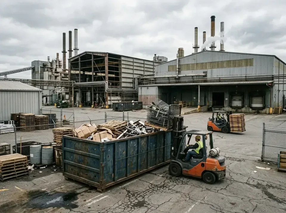 industrial-factory-scrap-conta-003 — frequently asked questions, Cheap Roll-off Dumpster Rentals in Blythewood, SC